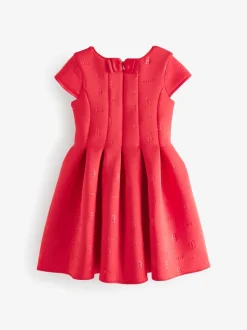 Baker by Ted Baker Pleated Scuba Dress
