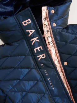 Baker by Ted Baker Shower Resistant Midweight Belted Padded Coat