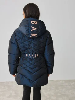 Baker by Ted Baker Shower Resistant Midweight Belted Padded Coat