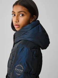 Baker by Ted Baker Shower Resistant Midweight Belted Padded Coat