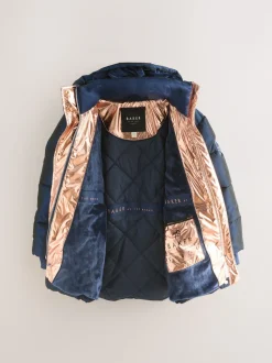 Baker by Ted Baker Shower Resistant Midweight Belted Padded Coat