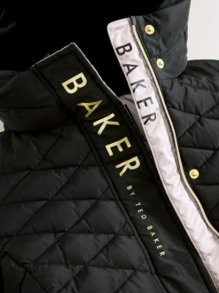 Baker by Ted Baker Shower Resistant Midweight Belted Padded Coat
