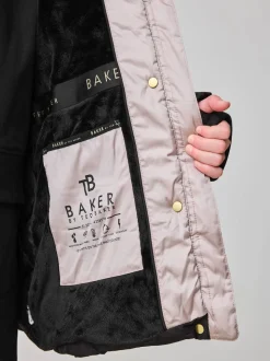 Baker by Ted Baker Shower Resistant Midweight Belted Padded Coat