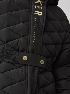 Baker by Ted Baker Shower Resistant Midweight Belted Padded Coat