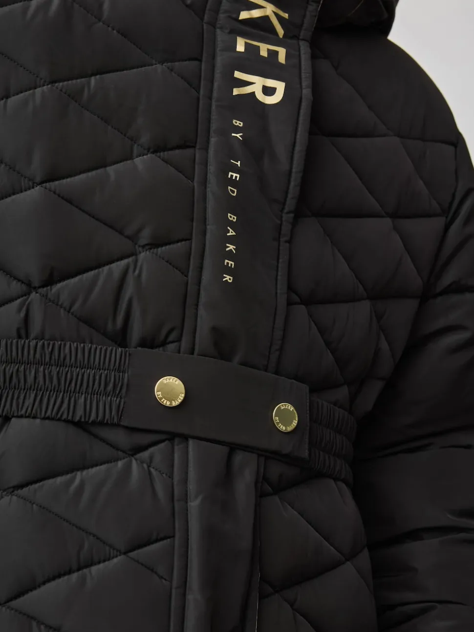 Baker by Ted Baker Shower Resistant Midweight Belted Padded Coat