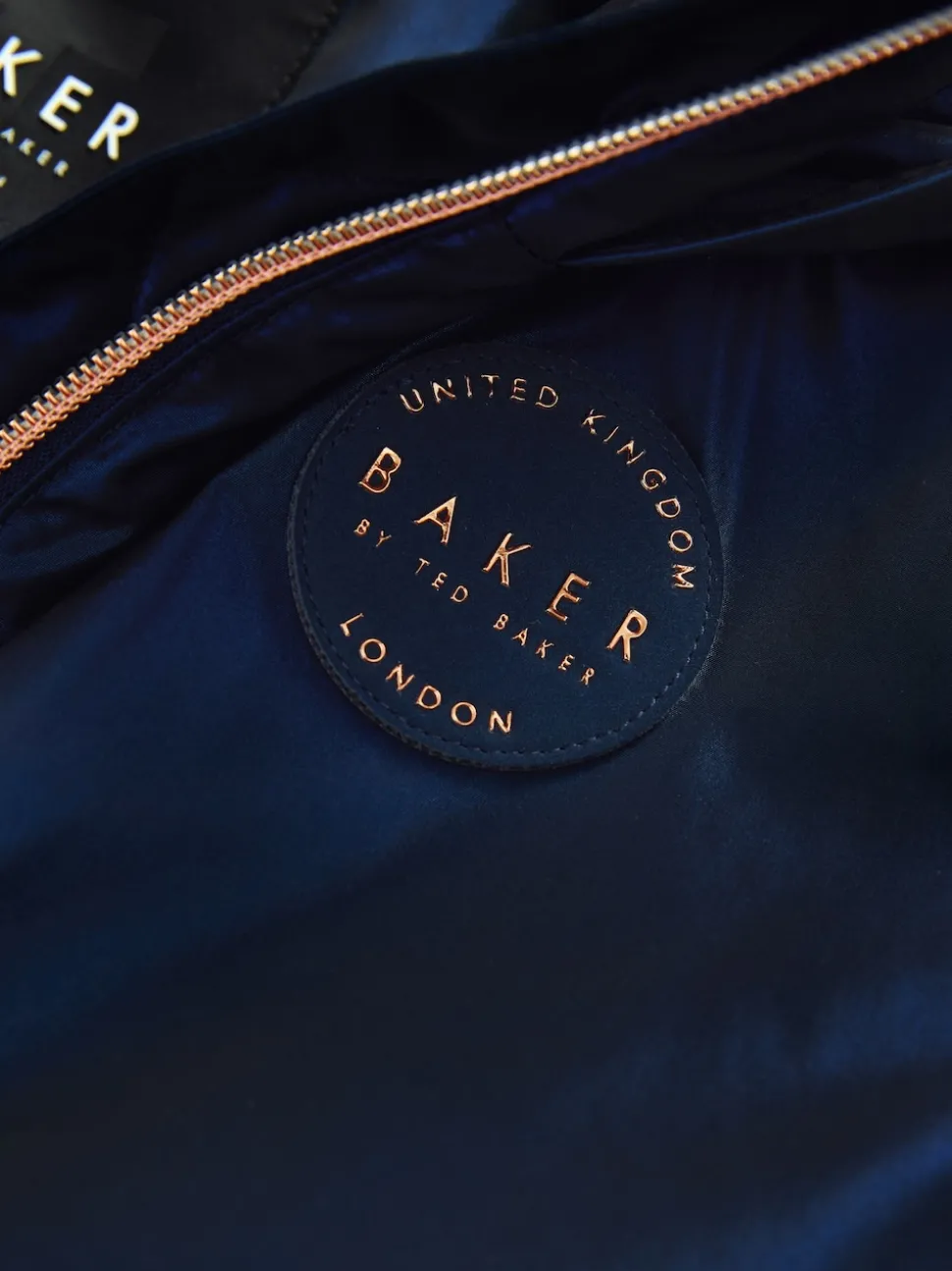 Baker by Ted Baker Shower Resistant Bow Frill Raincoat