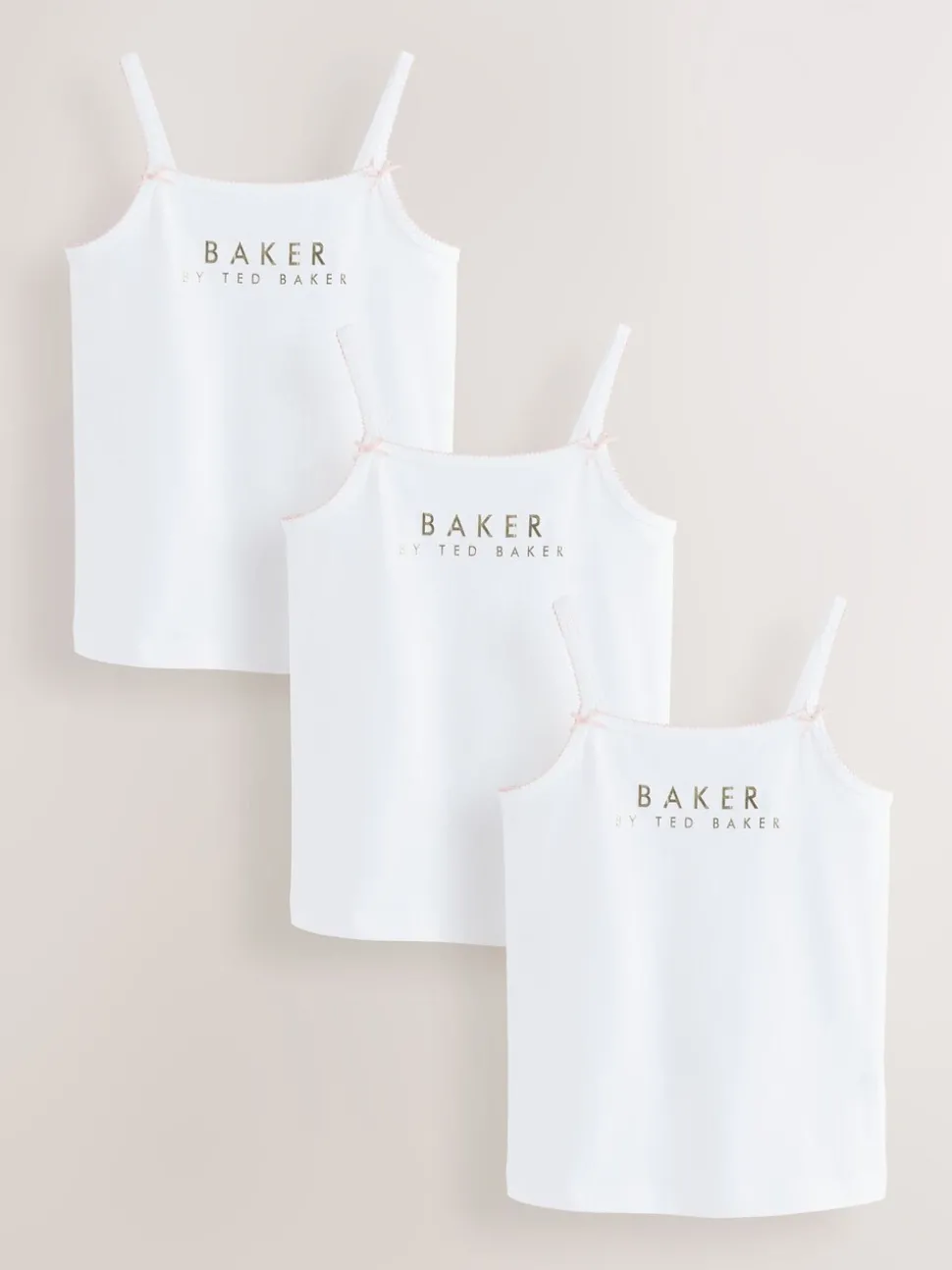 Baker by Ted Baker Strappy Vests 3 Pack