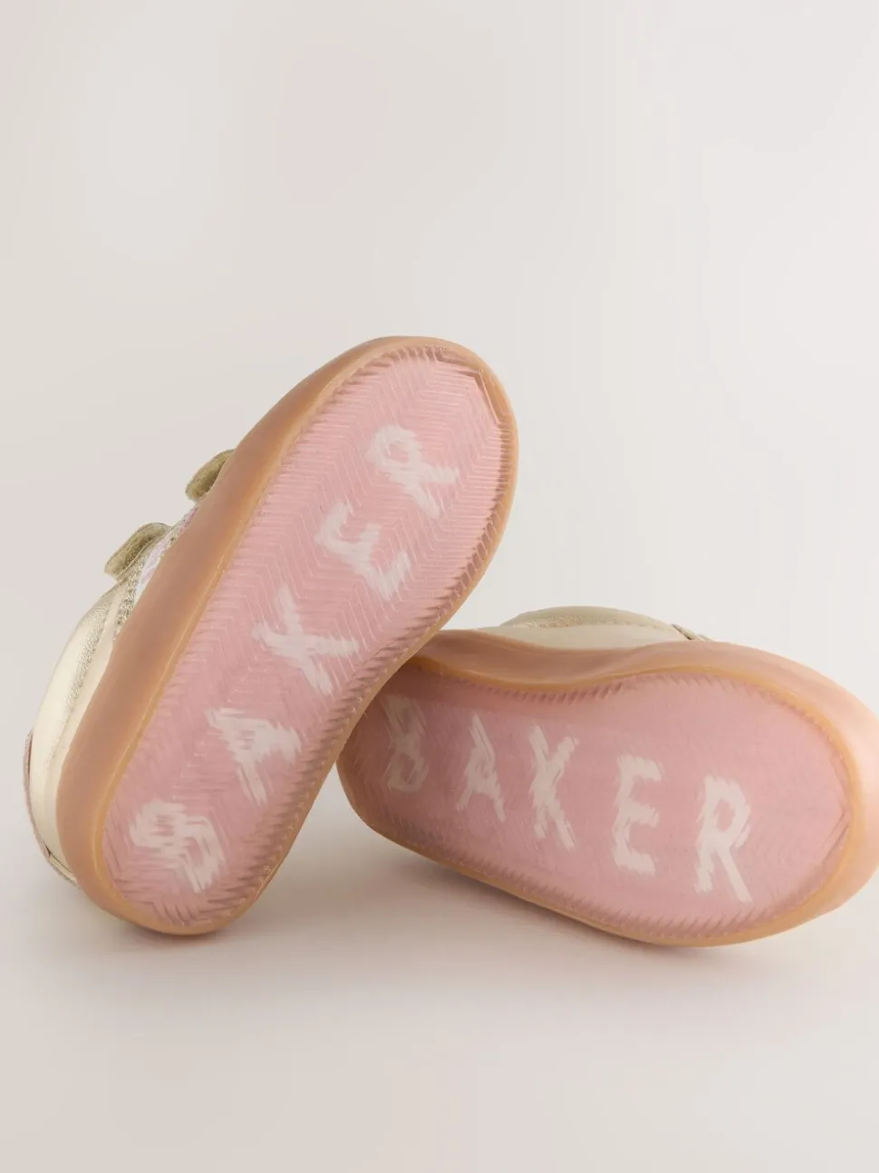 Baker by Ted Baker Tape Trainers with Gum Sole