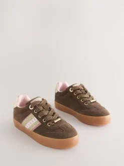 Baker by Ted Baker Tape Trainers with Gum Sole