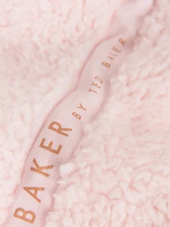 Baker by Ted Baker Zip-Through Hooded Borg Fleece Jacket