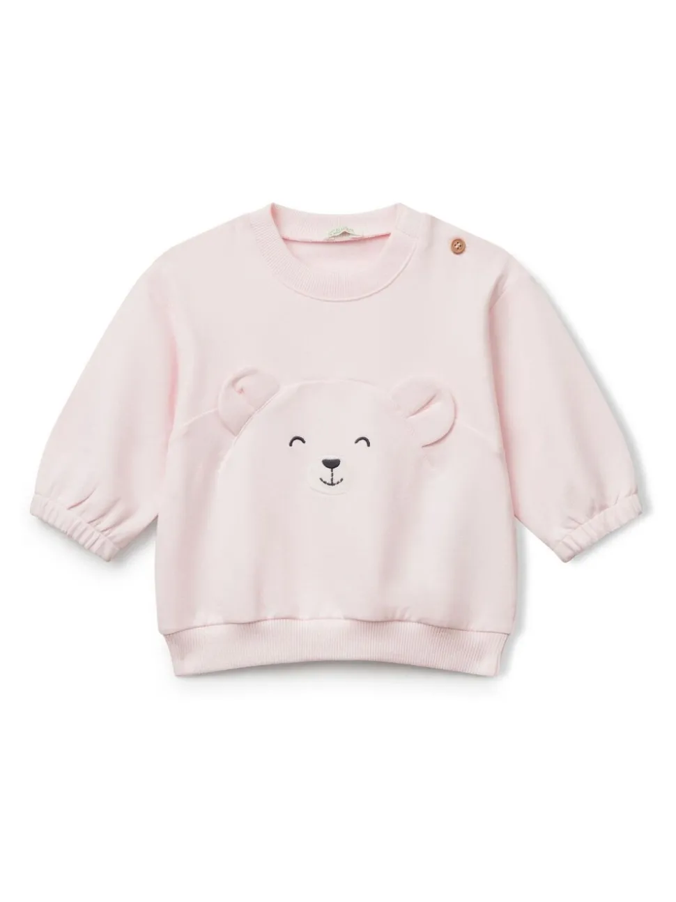 Benetton Appliqué Animal Sweatshirt