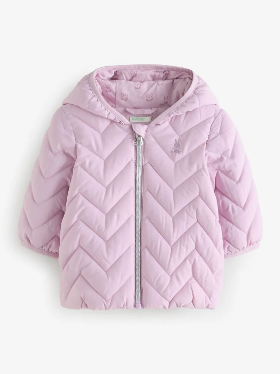 Benetton Baby Padded Quilt Jacket with Ears