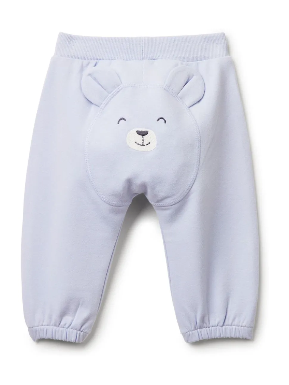Benetton Baby Pink Appliqué Animal Jersey Trousers