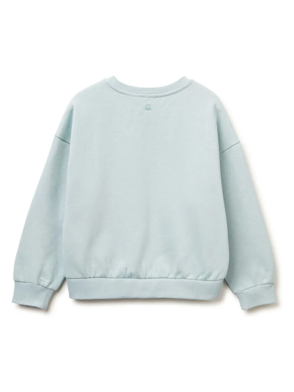 Benetton Blue Snowflake Sequin Sweatshirt