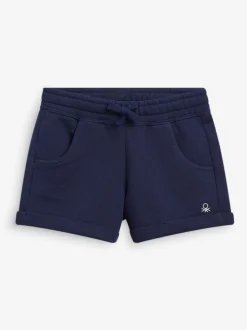 Benetton Girls 100% Cotton Jersey Shorts