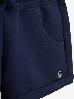 Benetton Girls 100% Cotton Jersey Shorts