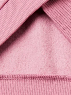 Benetton Sequin Cropped Hoodie