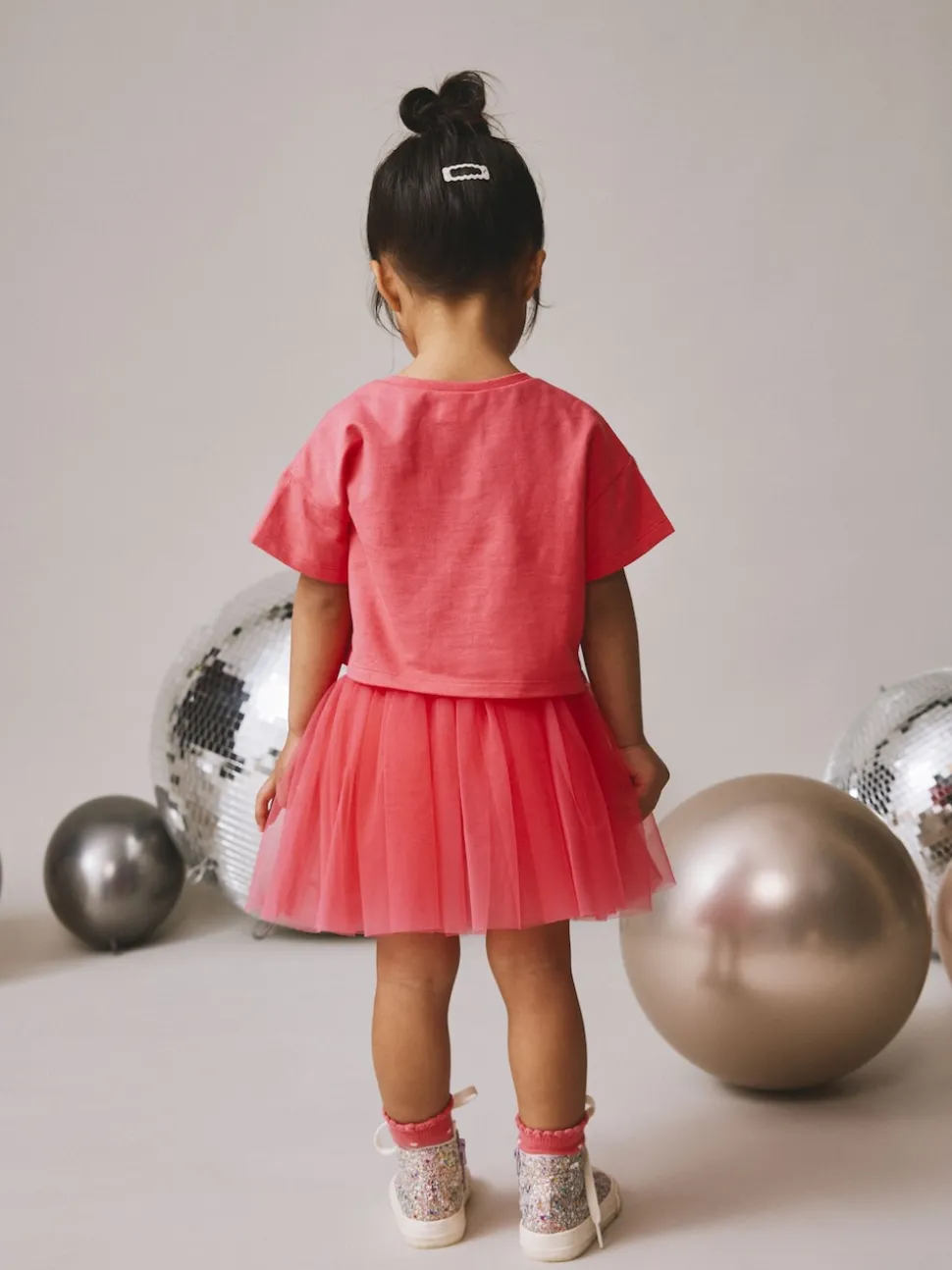 Berry Pink Top and Tutu Skirt Set (3mths-7yrs)