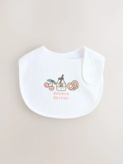 Berry Pink Food Character Baby Bibs 3 Pack