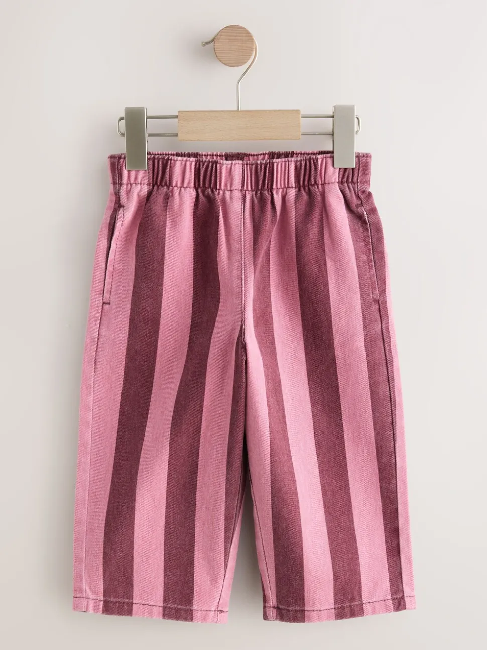 Berry Pink Stripe Trousers (3mths-7yrs)