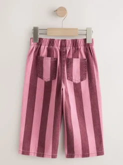 Berry Pink Stripe Trousers (3mths-7yrs)