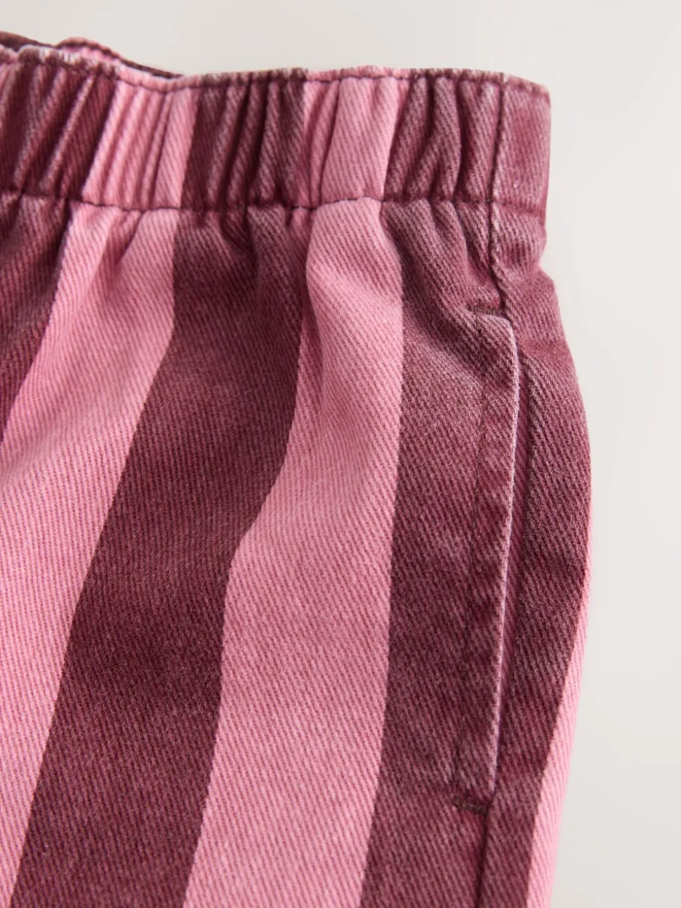 Berry Pink Stripe Trousers (3mths-7yrs)
