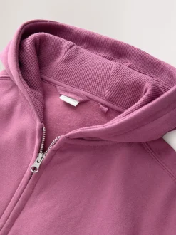 Berry Pink Zip Through Hoodie (3-16yrs)