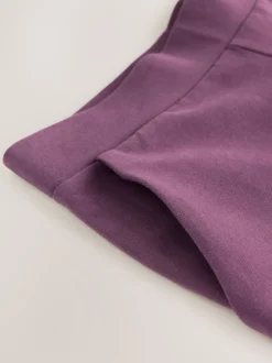 Berry Purple 1 Pack Wide Leg Jersey Trousers (3-16yrs)