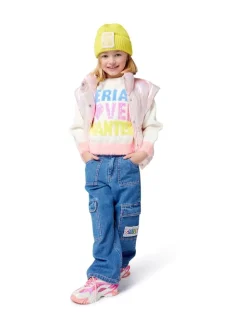 Billieblush Pink High Shine Button Through Puffer Gilet
