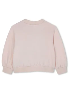 Billieblush Pink Western Cowgirl Glitter Graphic Sweatshirt