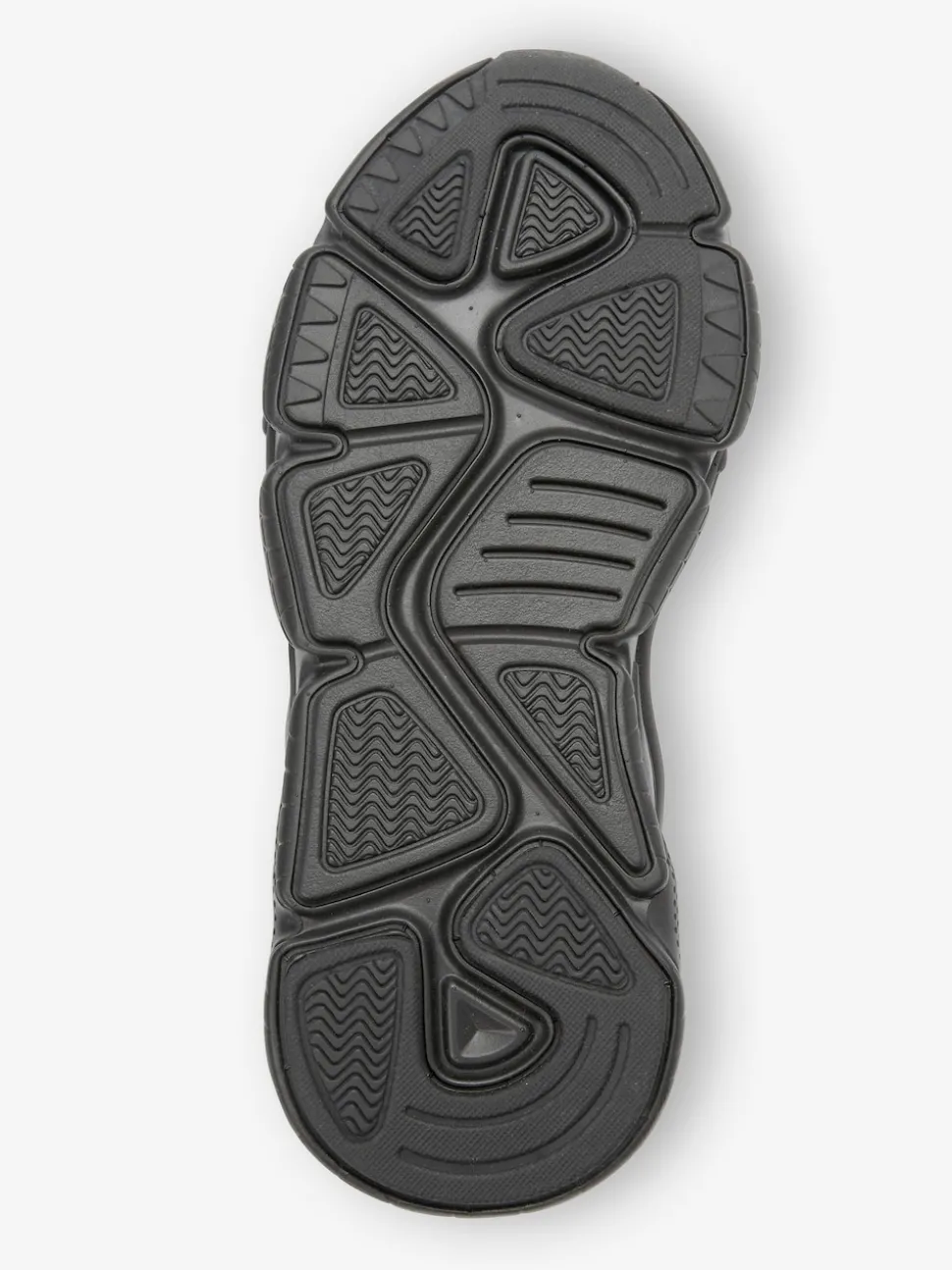 Black Elastic Lace Trainers