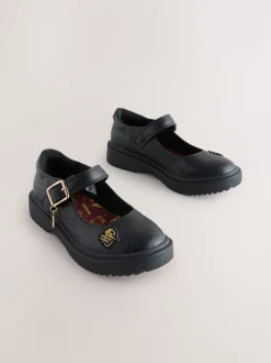 Black Harry Potter Mary Jane School Shoes