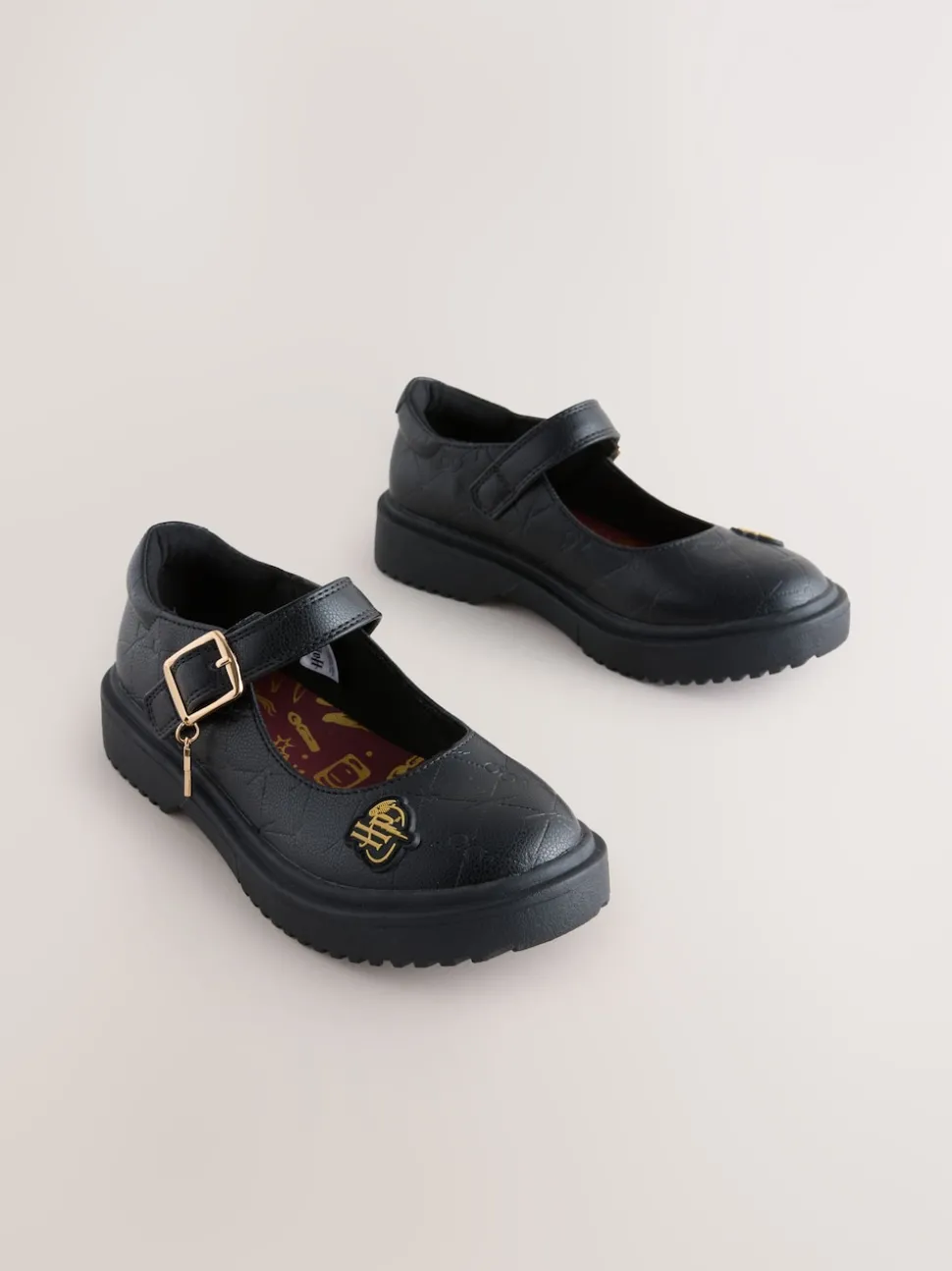Black Harry Potter Mary Jane School Shoes