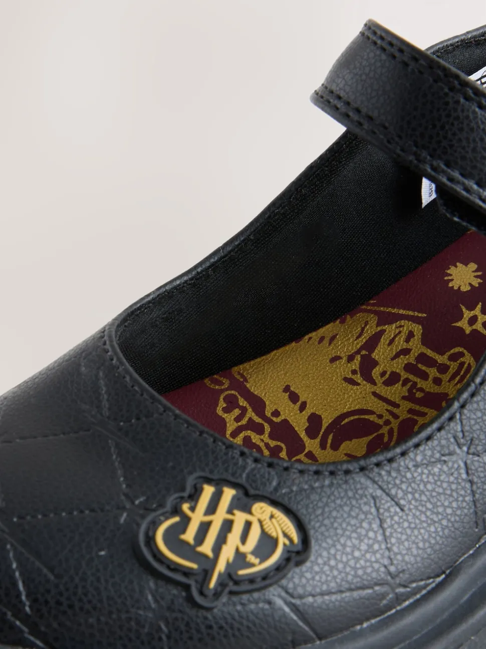 Black Harry Potter Mary Jane School Shoes
