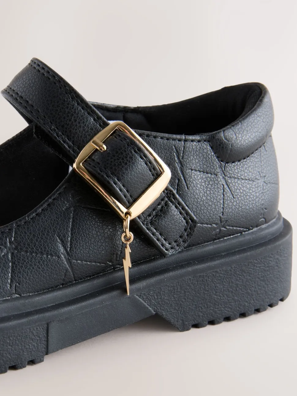 Black Harry Potter Mary Jane School Shoes