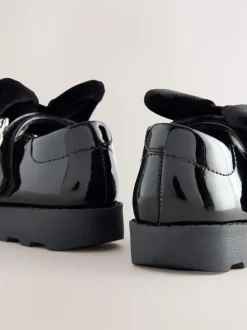 Black Patent Minnie Mouse Mary Jane School Shoes