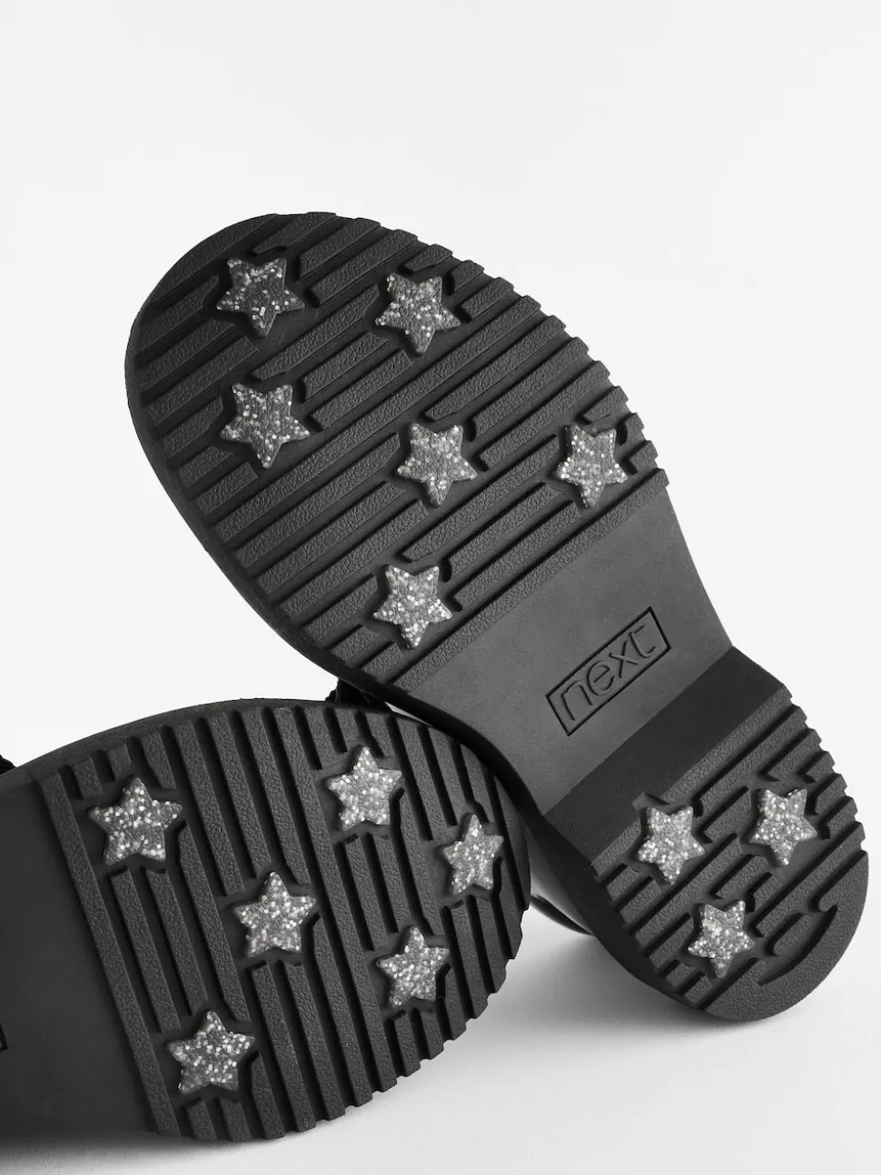 Black Patent Wide Fit (G) Bow Chunky Mary Jane School Shoes