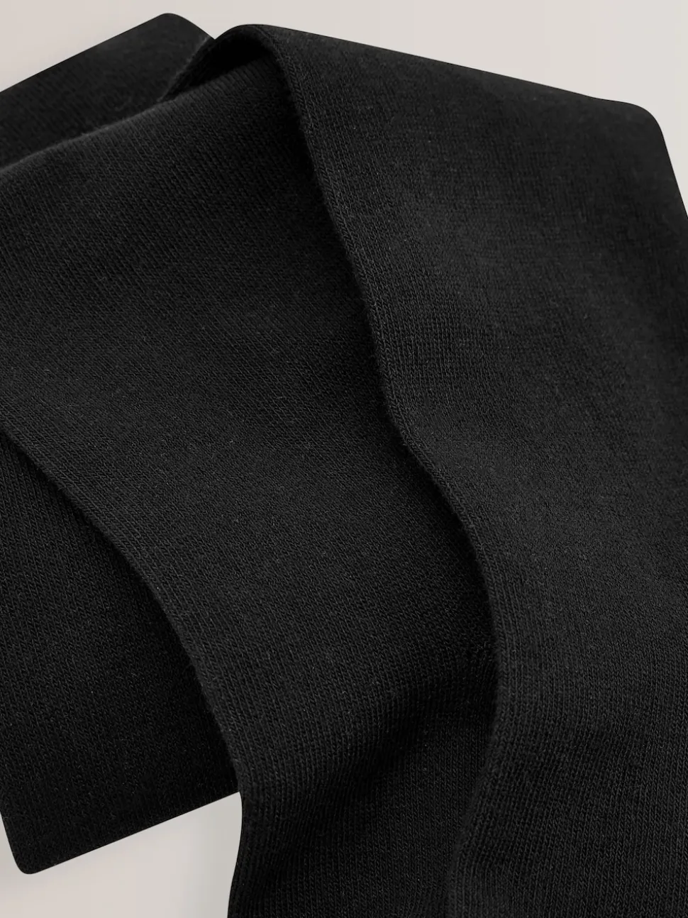 Black Regular Length 3 Pack Cotton Rich School Tights