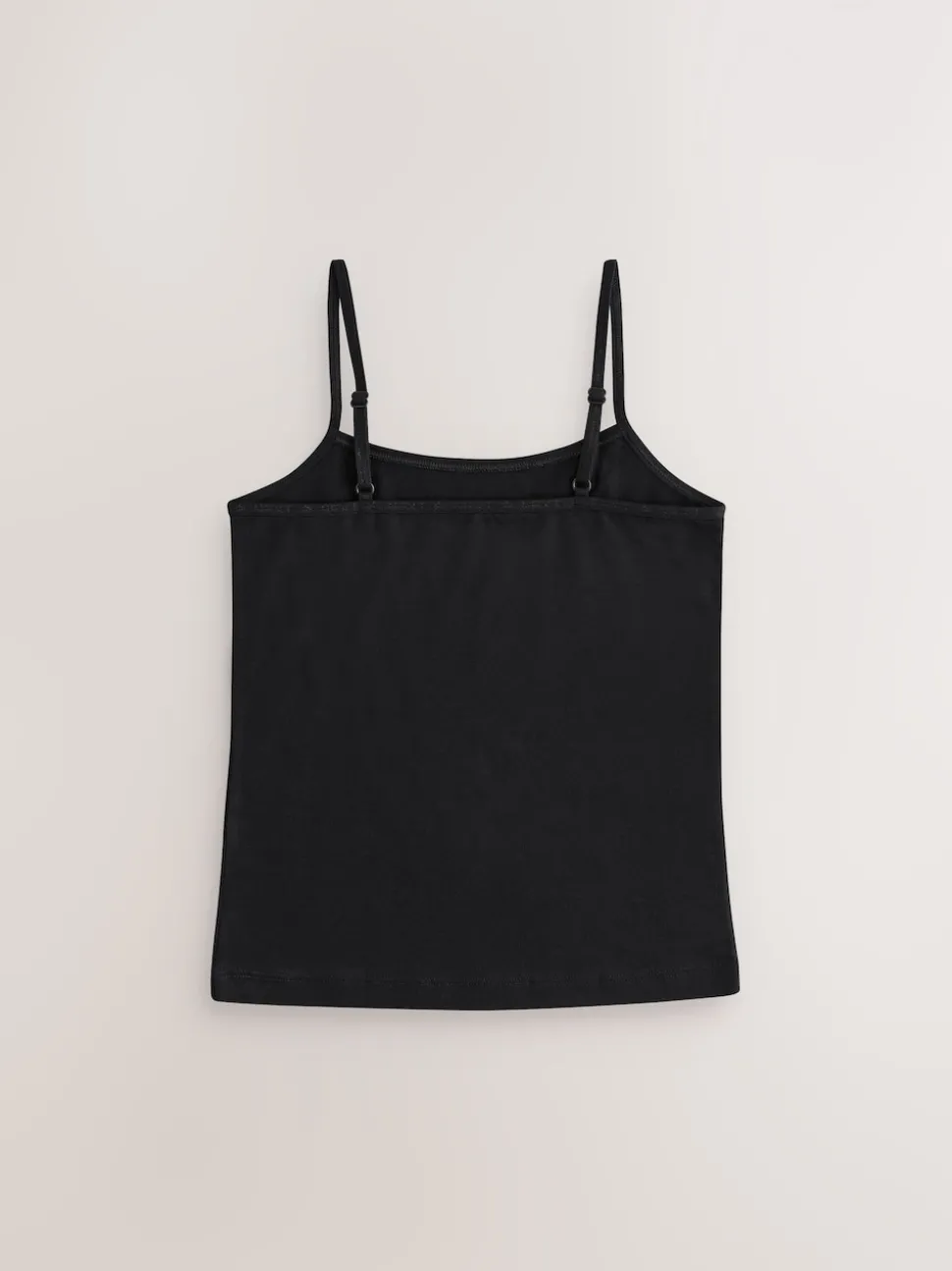 Black Strappy Cami Vests 3 Pack (1.5-16yrs)