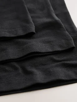 Black Strappy Cami Vests 3 Pack (1.5-16yrs)