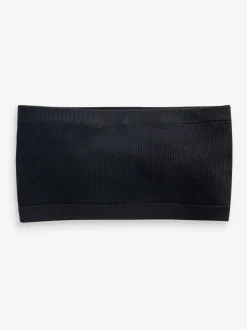 Black Bandeau Crop Tops (7-16yrs)