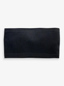 Black Bandeau Crop Tops (7-16yrs)
