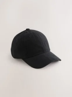 Black Baseball Cap (1-16yrs)