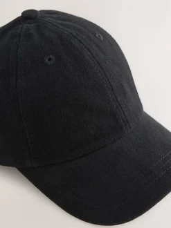 Black Baseball Cap (1-16yrs)