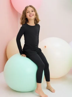 Black Base Layer Leggings (5-12yrs)