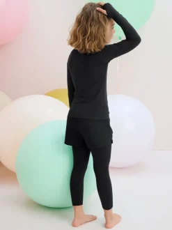 Black Base Layer Leggings (5-12yrs)