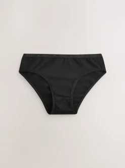 Black Bikini Briefs 5 Pack (5-16yrs)