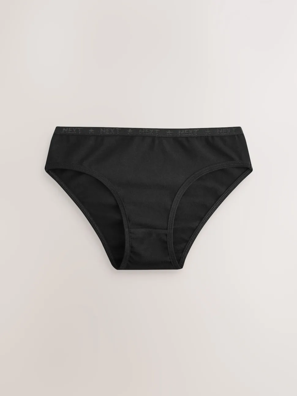 Black Bikini Briefs 5 Pack (5-16yrs)
