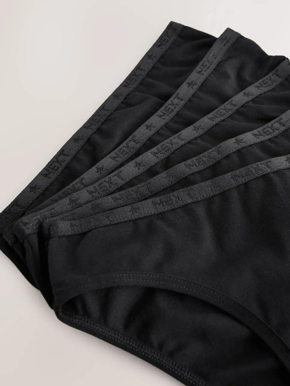 Black Bikini Briefs 5 Pack (5-16yrs)
