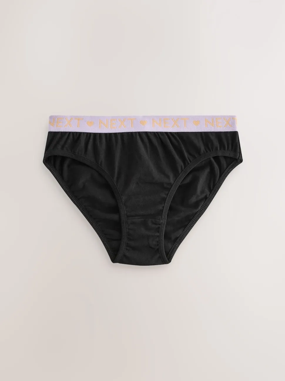 Black Bikini Briefs 7 Pack (5-16yrs)